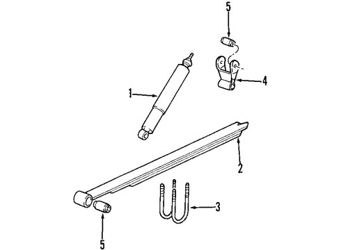 2008 Ford F-150 Rear Suspension Diagram 2 - Thumbnail