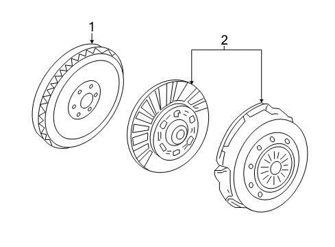 2023 Ford Mustang Transmission Components Diagram