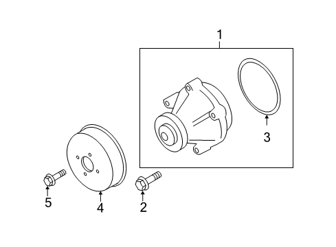 2011 Ford Expedition Water Pump Diagram