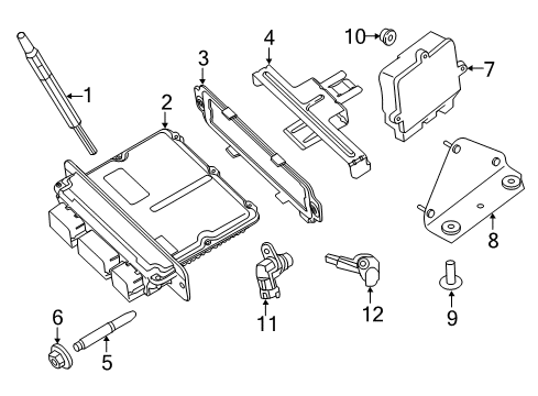 2020 Ford F-350 Super Duty Ignition System Diagram 2 - Thumbnail