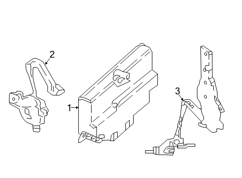 2018 Lincoln Navigator Auto Leveling Components Diagram