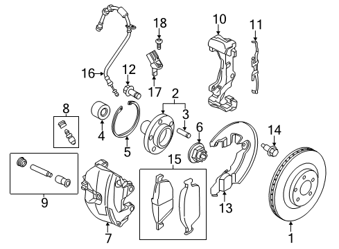 2015 Ford Transit Connect Anti-Lock Brakes Diagram 2 - Thumbnail