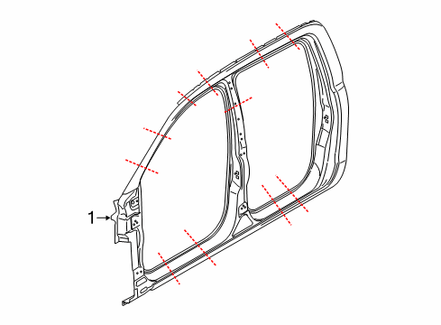 2022 Ford Ranger Aperture Panel Diagram 1 - Thumbnail