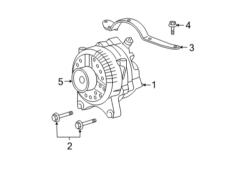 2010 Ford F-150 Alternator Diagram 5 - Thumbnail