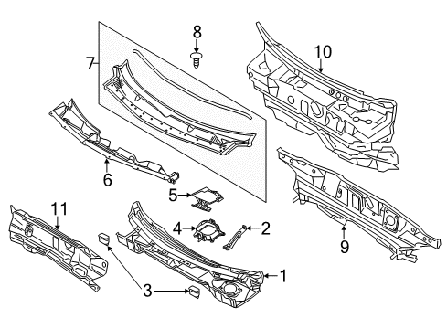 2017 Ford Police Interceptor Utility Extension Diagram for GB5Z-78021A36-AA