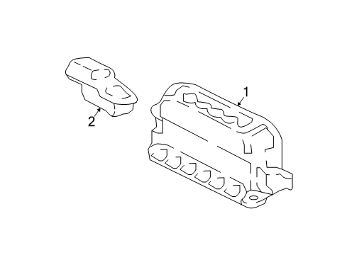 2024 Ford Expedition License Lamps Diagram