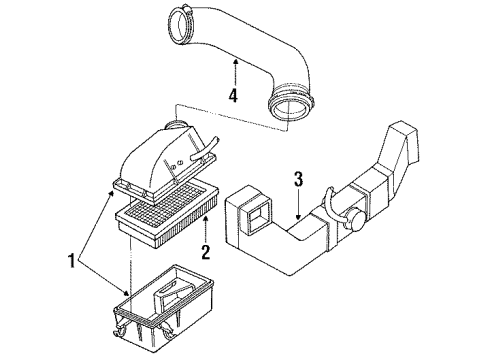 1992 Ford Ranger Filters Diagram 3 - Thumbnail