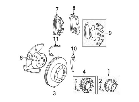 2013 Ford F-250 Super Duty Anti-Lock Brakes Diagram 2 - Thumbnail