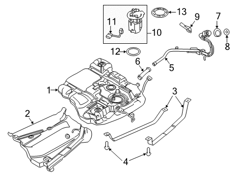 2013 Ford Edge Senders Diagram 5 - Thumbnail