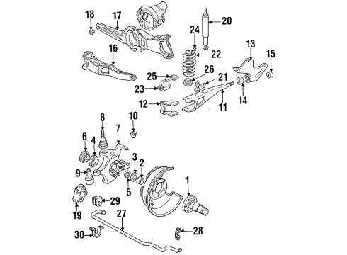 1992 Ford F-150 Joint Assembly - Ball Diagram for 8C3Z-3049-B