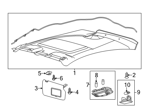 2013 Ford Fiesta Bulbs Diagram 6 - Thumbnail