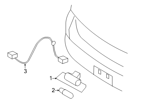 2014 Ford Edge Bulbs Diagram 3 - Thumbnail