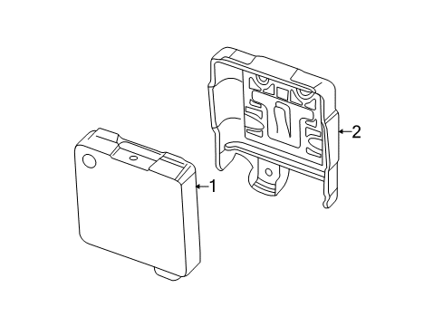 2012 Lincoln MKS Electrical Components Diagram