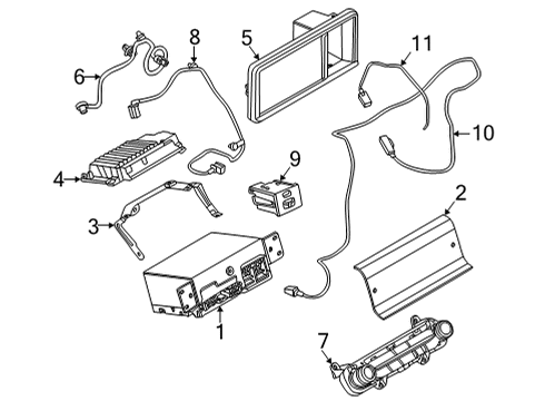 2023 Ford Maverick Navigation System Diagram