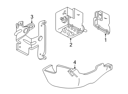 2007 Ford Freestar Anti-Lock Brakes Diagram