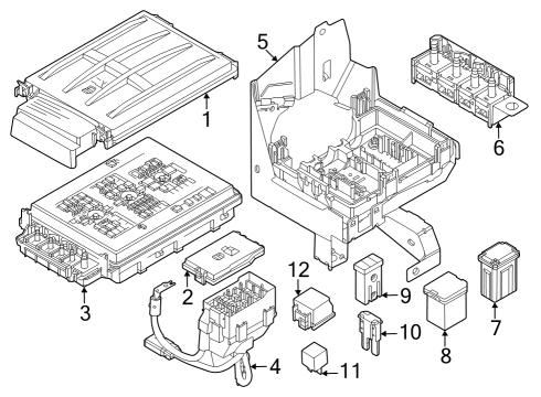 2024 Ford F-250 Super Duty Fuse & Relay Diagram