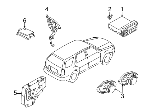 2005 Mercury Mariner Sound System Diagram