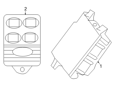 2007 Mercury Montego Alarm System Diagram