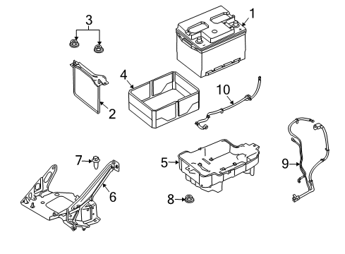 2009 Ford Focus Battery Diagram