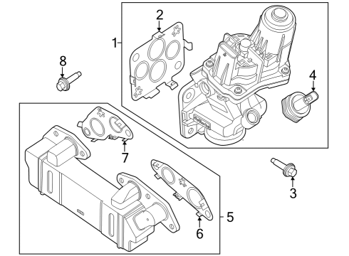 2024 Ford Mustang EGR System Diagram