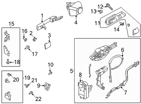 2022 Ford Bronco Front Door - Electrical Diagram 4 - Thumbnail