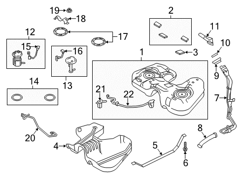 2015 Lincoln MKS Senders Diagram 3 - Thumbnail