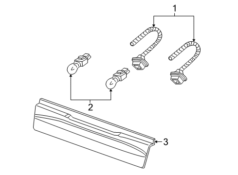 2009 Ford Explorer License Lamps Diagram