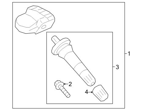 2022 Ford Bronco Tire Pressure Monitoring Diagram