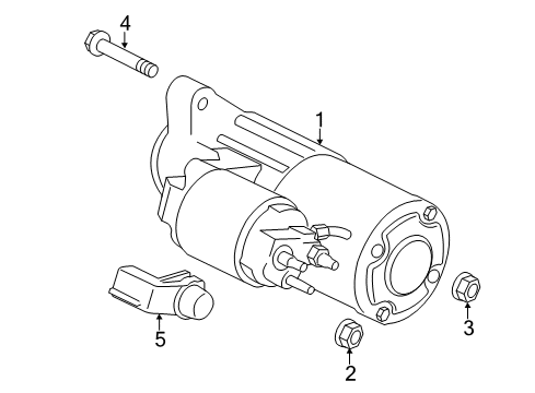 2015 Ford Transit-150 Nut And Washer Assembly - Hex. Diagram for -W705790-S415