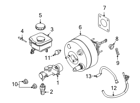 2005 Mercury Monterey Hydraulic System Diagram