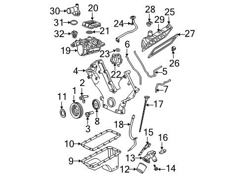 2003 Ford Expedition Senders Diagram 1 - Thumbnail