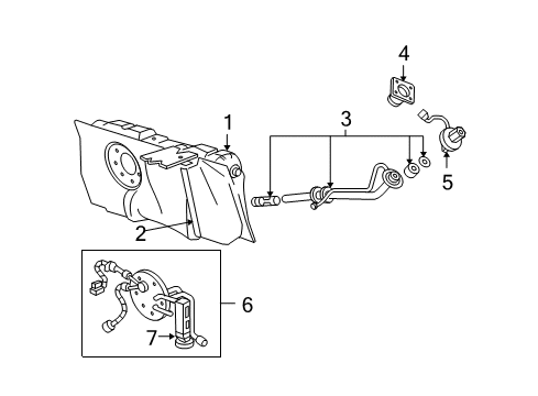 2005 Ford Crown Victoria Fuel Supply Diagram