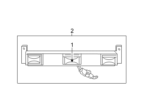 2008 Ford F-350 Super Duty Rear Lamps Diagram