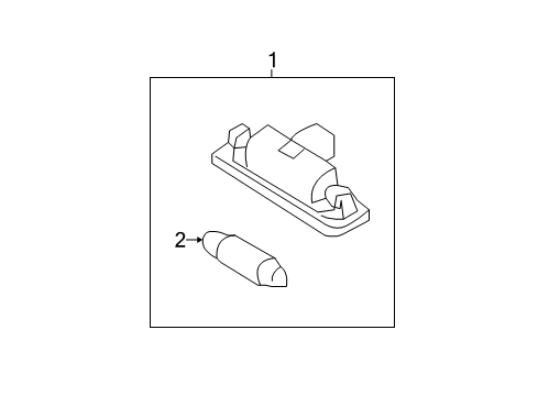 2012 Ford Fusion License Lamps Diagram