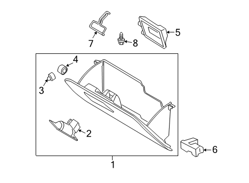 2007 Ford Ranger Glove Box Diagram