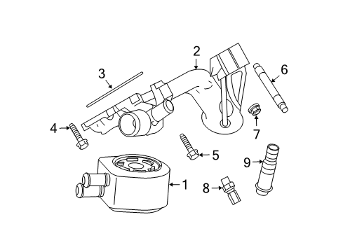 2010 Ford F-250 Super Duty Stud Diagram for -W704787-S437