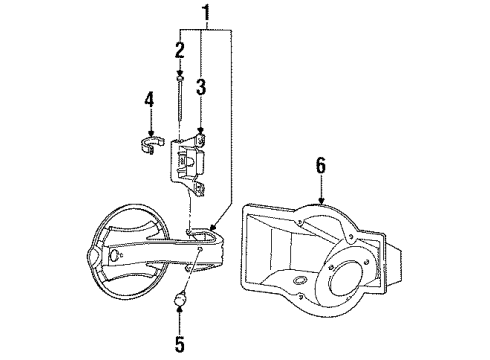 1997 Ford Windstar Fuel Door Diagram