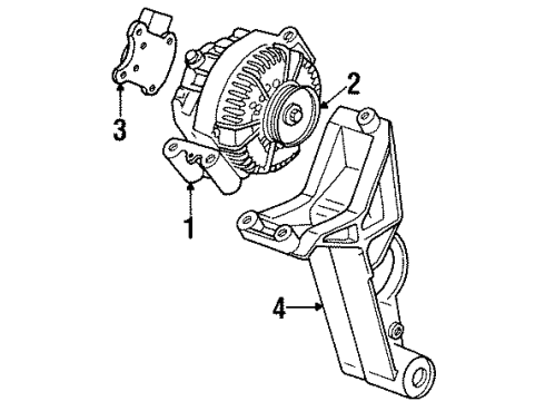 1998 Mercury Mountaineer Alternator Diagram