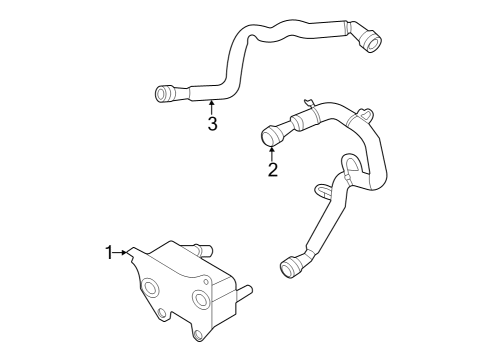 2022 Ford F-150 Lightning Oil Cooler Diagram