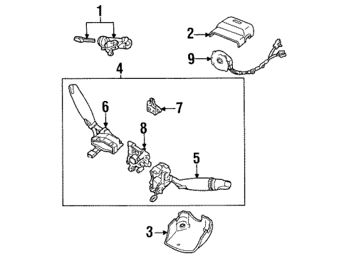 1999 Mercury Tracer Switches Diagram