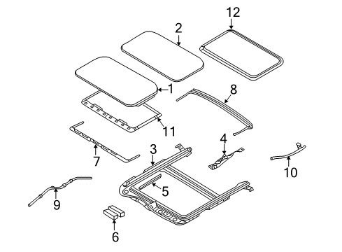 2007 Ford Five Hundred Sunroof Diagram