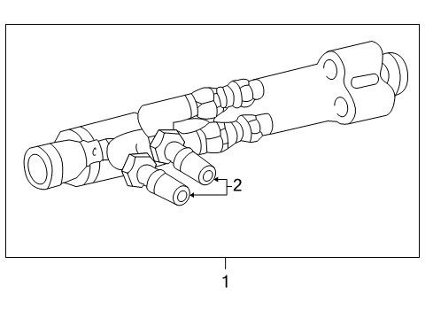 2003 Ford Crown Victoria Engine Oil Cooler Diagram 2 - Thumbnail