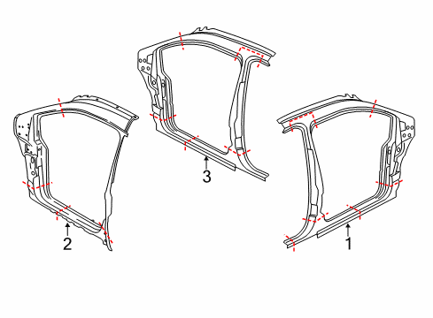 2015 Ford Transit Connect Aperture Panel Diagram 2 - Thumbnail