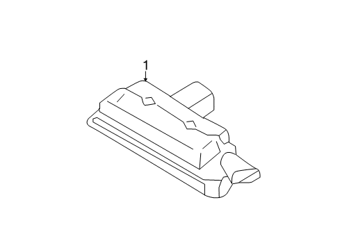 2023 Ford Mustang License Lamps Diagram