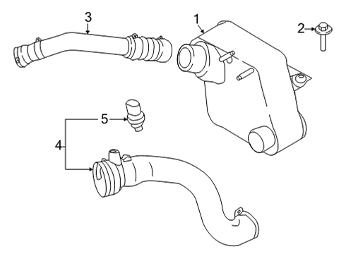 2020 Ford F-350 Super Duty Intercooler Diagram