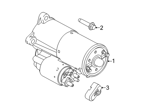 2013 Ford Mustang Starter, Electrical Diagram 3 - Thumbnail