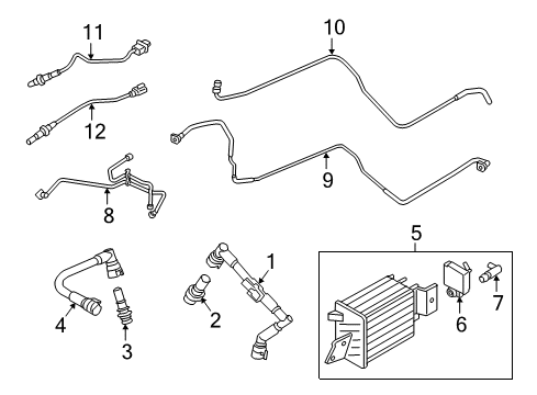 2016 Ford F-150 Emission Components Diagram