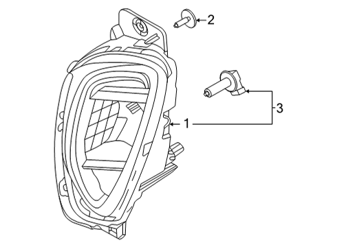 2021 Ford Escape Fog Lamps Diagram