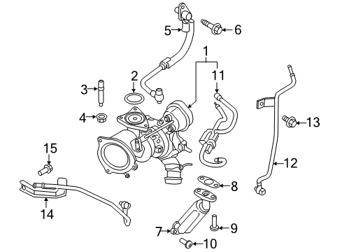 2016 Ford Transit Connect Turbocharger Diagram