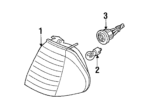 1987 Ford Tempo Park Lamps Diagram